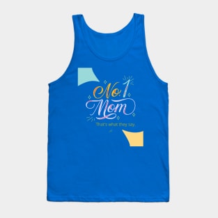 No.1 Mom Tank Top